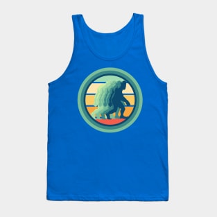 Bigfoot walking away Tank Top